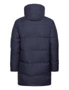 Gavin Puffer Coat Fôret Jakke Navy Clean Cut Copenhagen