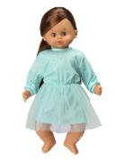 Skrållan Docka Mörkt Hår 45 Cm Toys Dolls & Accessories Dolls Multi/pa...