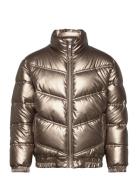 Jacket Metallic Fôret Jakke Gold Creamie