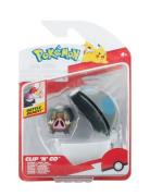 Pokemon Clip N Go Lechonk With Heavy Ball Toys Playsets & Action Figur...