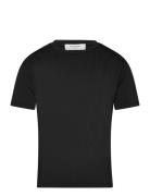 Rkbillie Ss T-Shirt Tops T-shirts Short-sleeved Black Rosemunde Kids