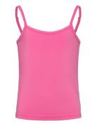 Rkbillie Sl Short Strap Top Tops T-shirts Sleeveless Pink Rosemunde Ki...