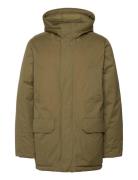 Heavy Jacket Parkas Jakke Khaki Green United Colors Of Benetton