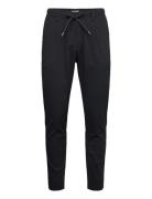 Superflex Drawstring Pants Bottoms Trousers Casual Black Lindbergh