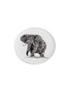 Tallrik African Elephant Home Tableware Plates Small Plates White Maxw...