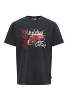 Onscola Reg Ss Tee Tops T-shirts Short-sleeved Black ONLY & SONS