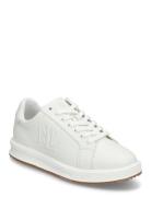 Ainsley Leather Sneaker Lave Sneakers White Lauren Ralph Lauren