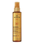 Tanning Sun Oil Spf30 150 Ml Solkrem Kropp Nude NUXE