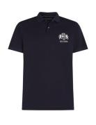 Icon Graphic Reg Polo Tops Polos Short-sleeved Navy Tommy Hilfiger