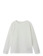 Nmfvibbi Ls Top Noos Tops T-shirts Long-sleeved T-shirts White Name It