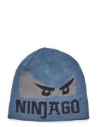 Lwaris 603 - Hat Accessories Headwear Hats Beanie Blue LEGO Kidswear