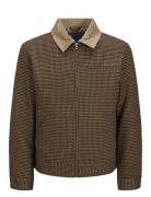 Joreaton Wool Worker Jacket Tynn Jakke Brown Jack & J S