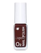 Minilack Oxygen Färg A785 Neglelakk Sminke Red Depend Cosmetic