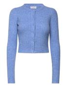 Cardigan Clarissa Tops Knitwear Cardigans Blue Lindex