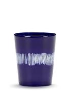 Tea Cup 33Cl Dark Blue-White Feast By Ottolenghi Set/4 Home Tableware ...