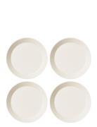 Teema Plate 26Cm White 4Pcs Home Tableware Plates Dinner Plates Cream ...