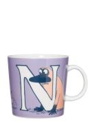 Moomin Mug 0,4L Abc N Home Meal Time Cups & Mugs Cups Purple Arabia