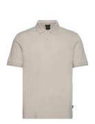 C-Parlay 209 Tops Polos Short-sleeved Beige BOSS