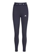 Tf Stash 1/1 L Sport Running-training Tights Navy Adidas Performance