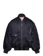 Bomber Nylon Jilla Jacket Bomberjakke Navy Mads Nørgaard