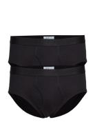 Jbs Brief 2-Pack Organic. Underbukser Y-frontunderbukser Black JBS