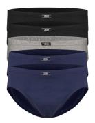 Jbs 5-Pack Mini Slip Gots. Underbukser Y-frontunderbukser Blue JBS