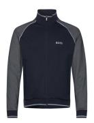 Tracksuit Jacket Tops Sweat-shirts & Hoodies Sweat-shirts Navy BOSS