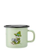 Enamel Mug 2,5Dl Snufkin, Light Green Home Meal Time Cups & Mugs Cups ...