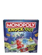 Monopoly Knockout Family Party Game, Quick-Playing Board Games For Age...