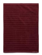 Line Towel 50X70 Home Textiles Bathroom Textiles Towels Red GANT