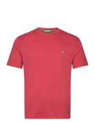 T-Shirt Tops T-shirts Short-sleeved Red United Colors Of Benetton