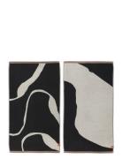 Nova Arte Guest Towel, 2-Pack Home Textiles Bathroom Textiles Towels &...