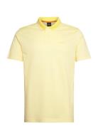 Peoxfordnew Tops Polos Short-sleeved Yellow BOSS