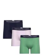 Stretch Cotton Boxer Brief 3-Pack Boksershorts Navy Polo Ralph Lauren ...