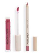 Revolution Lip Contour Kit Soulful Pink Lipliner Sminke Pink Revolutio...