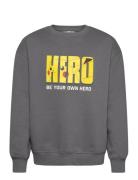 Pokemon Sweatshirt Tops Sweat-shirts & Hoodies Sweat-shirts Grey Mango