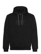 Sweatshirt Tops Sweat-shirts & Hoodies Hoodies Black EA7