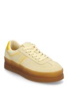 The Greenwich Flatform Suede Lave Sneakers Yellow Tommy Hilfiger