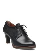 Women Lace-Up Shoes Heels Pumps Classic Black Tamaris