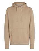 Essential Terry Hoody Tops Sweat-shirts & Hoodies Hoodies Beige Tommy ...