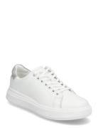 Cupsole Lace Up - Suede Bt Lave Sneakers White Calvin Klein