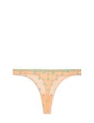 Mesh Thong Stringtruse Undertøy Beige Understatement Underwear