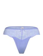 Brief Thong Reg Lacy Back Vale Stringtruse Undertøy Blue Lindex