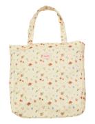 Canvas Totebag Roses And Shells Bags Totes Cream Maanesten