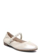 Woms Ballerina Ballerinasko Ballerinaer Cream Tamaris