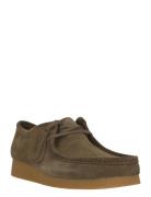 Wallabeeevo G Lave Sneakers Khaki Green Clarks